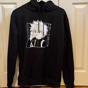 Black Anime hoodie Hunter x Hunter Killua